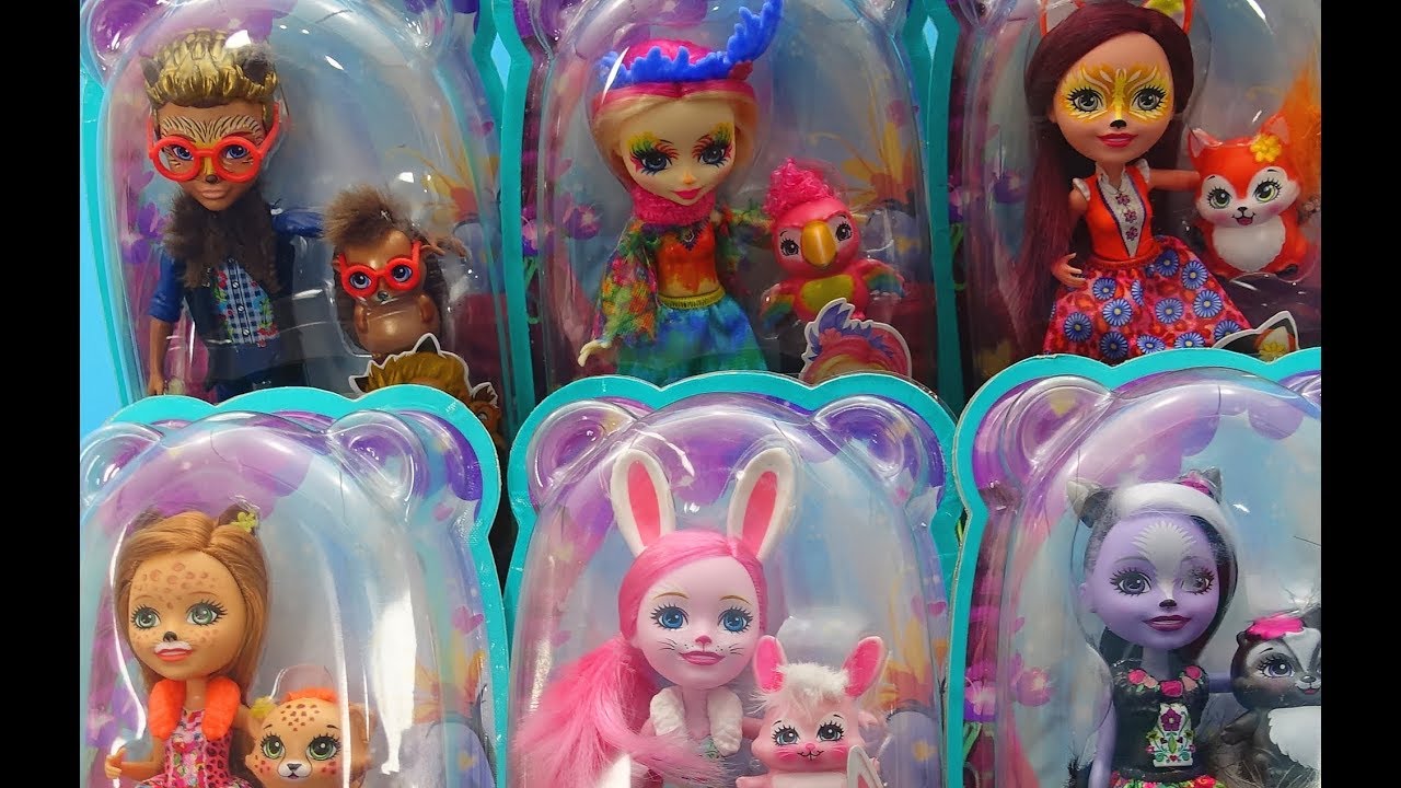 The Enchantimals. Toy Collection the Enchantimals. My new dolls from Enchantiland