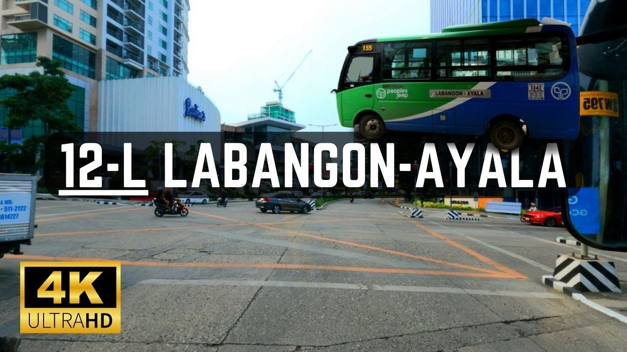 [4K CEBU 🇵🇭] 12L JEEP LABANGON TO AYALA FULL ROUTE | RIDING A JEEP IN CEBU PHILIPPINES POV