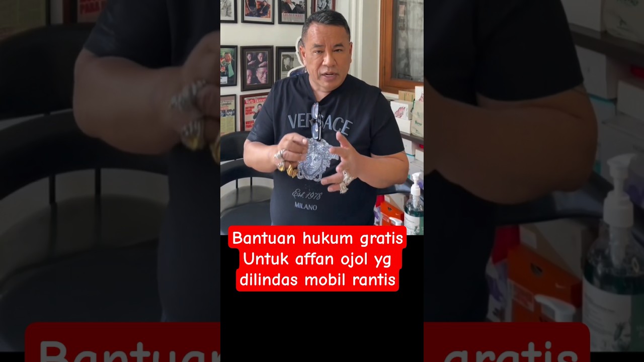 HOTMAN PARIS LANGSUNG TURUN KE RUMAH KORBAN OJOL YG DILINDAS 