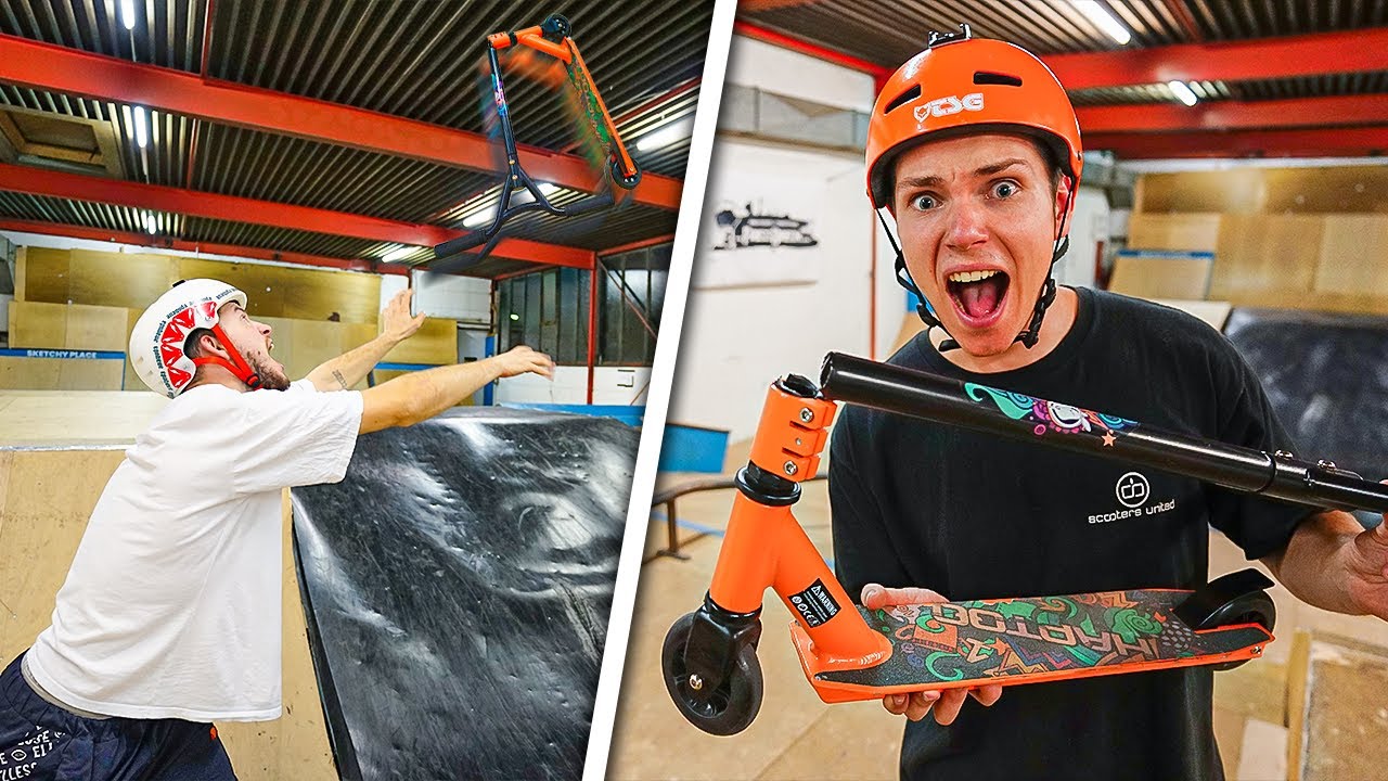 Wer ZUERST den SCOOTER KAPUTT macht GEWINNT!