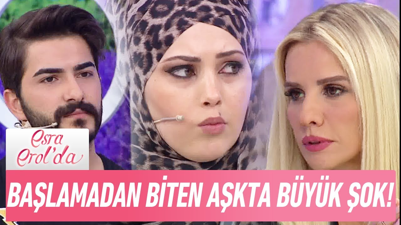 Başlamadan biten aşkta büyük şok! - Esra Erol'da 5 Haziran 2017