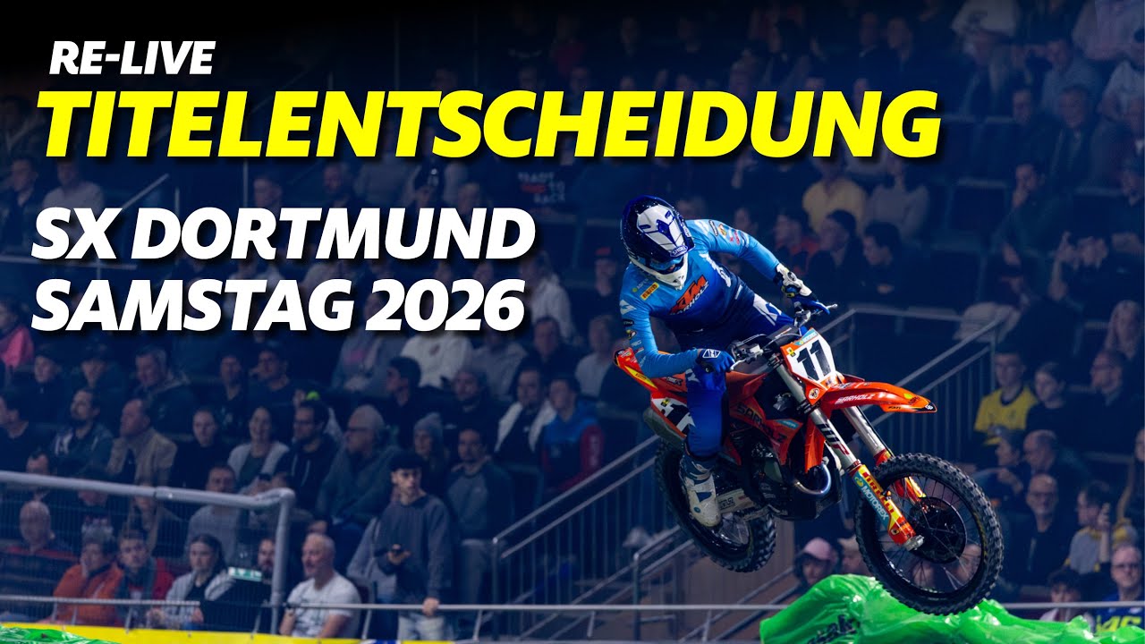 SX-Livestream: Samstagabend 2026, 41. ADAC Supercross Dortmund