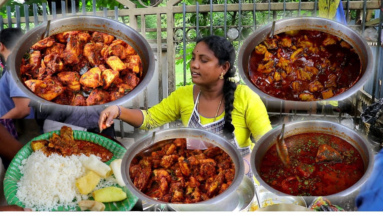 Hyderabad Famous Aunty Street Food - Hard Working Women - #streetfoodhyderabad #hyderabadstreetfood