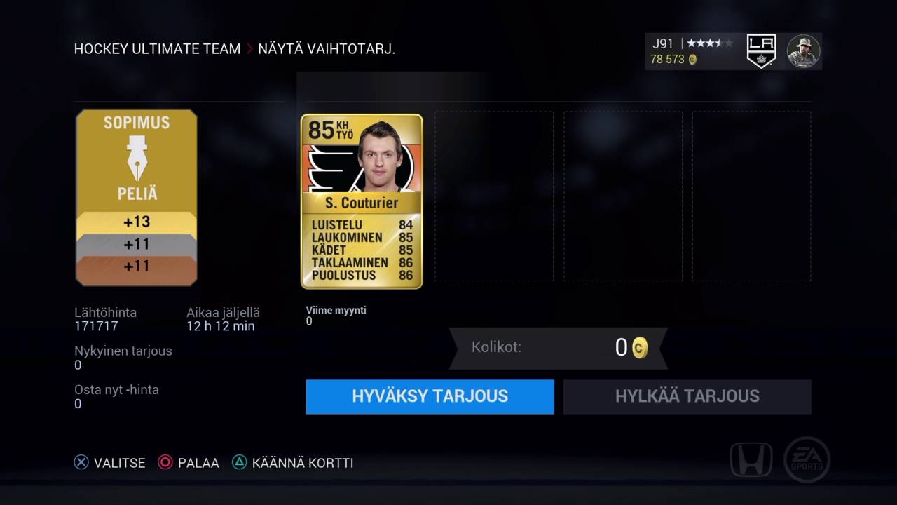 NHL 16: HUT Giveway lahjoitus by Thekiho89