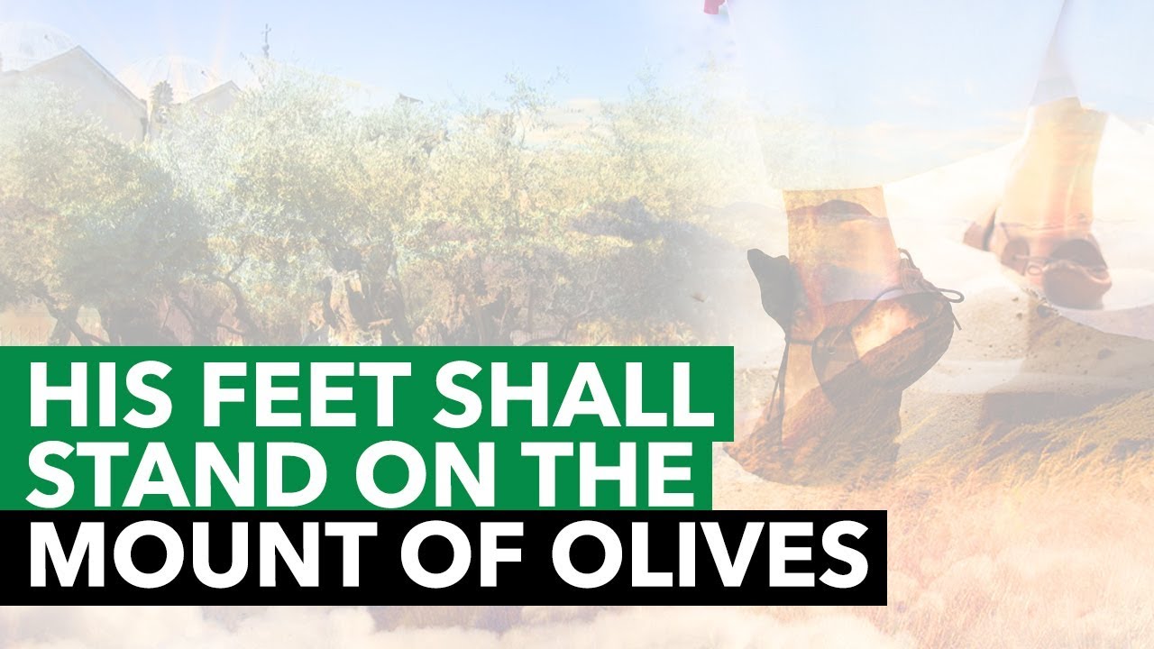 His Feet Shall Stand On The Mt of Olives Zech 14