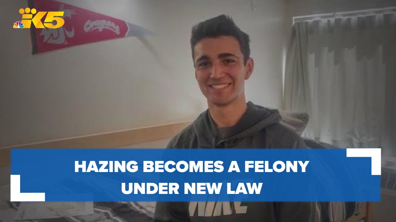 Washington is 15th state to make hazing a felony under new law