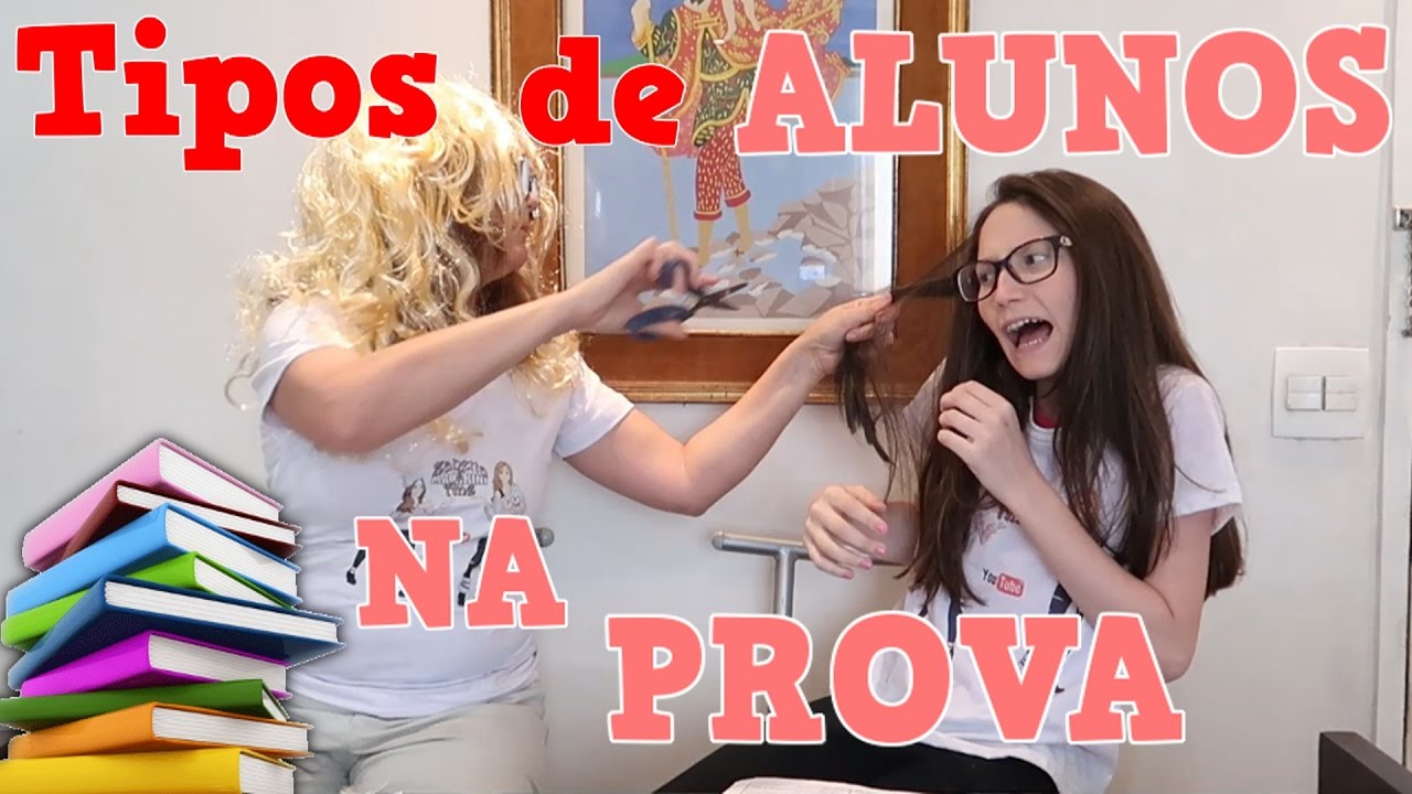 TIPOS DE ALUNOS NA PROVA | Zabetta Macarini