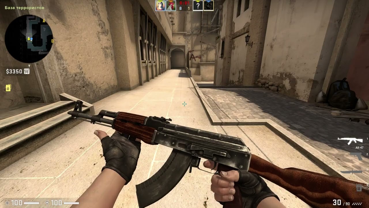 Играем в CS-GO против симпла