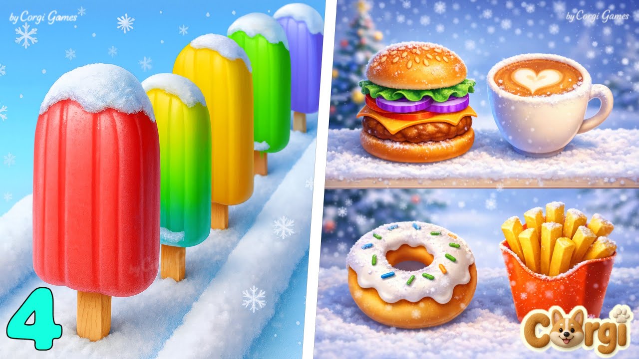 Mini Kitchen Set 🆚 Popsicle Stack - All Levels Satisfying Walkthrough Gameplay | PART 4