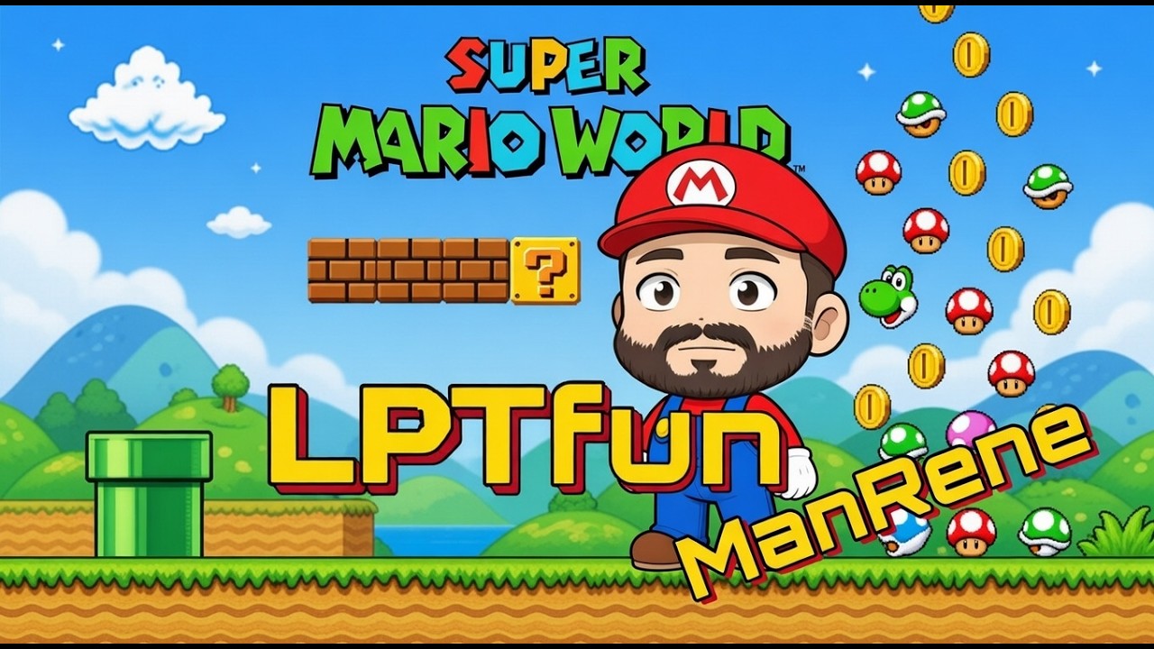 Super Mario World #1: Yoshi's House → Donut Plains 3! 😍