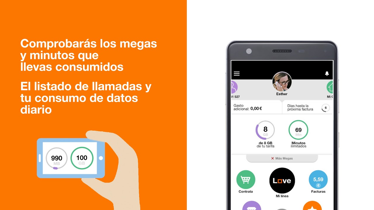 Bienvenido a tu app Mi Orange