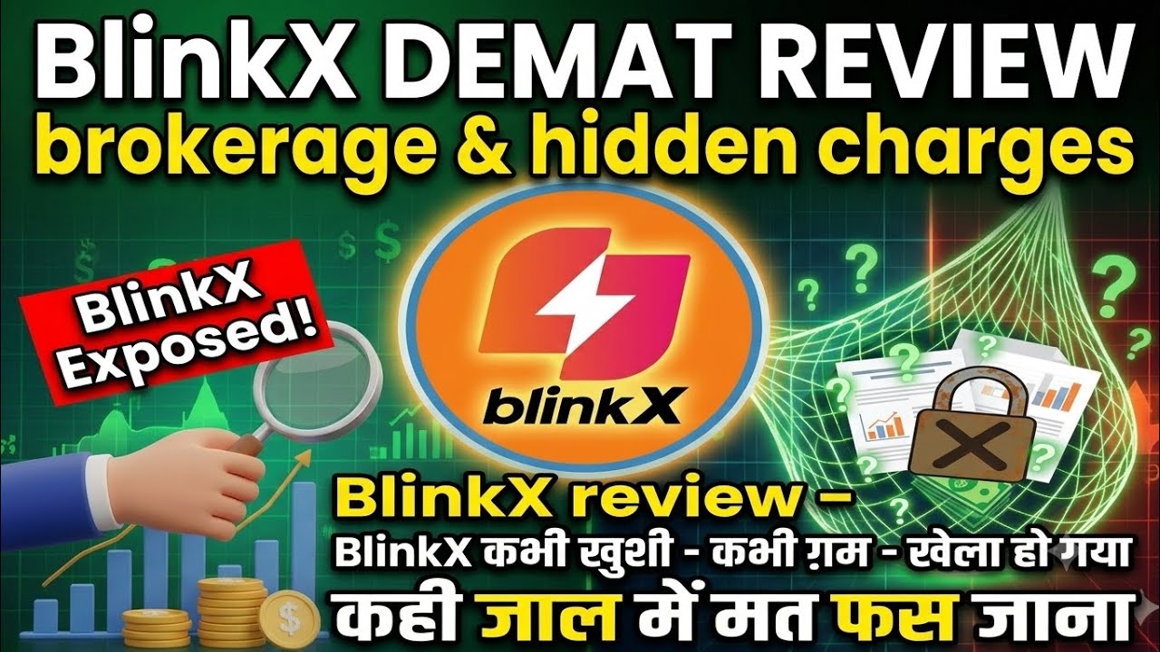 The Truth About Zero Brokerage Demat Accounts 🤬 | BlinkX Trading App Review | Investing for Begin...