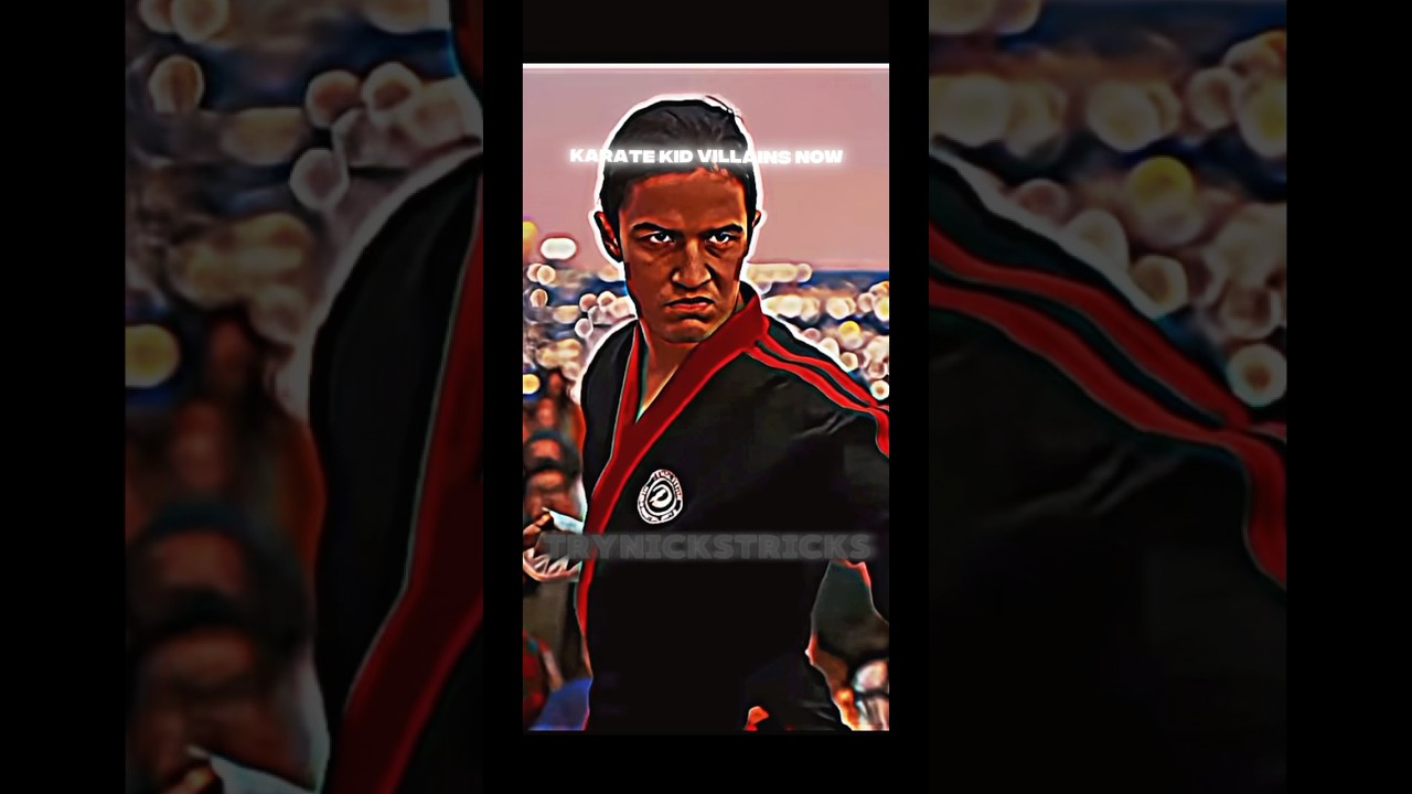 Karate Kid Villains Then VS Now | 