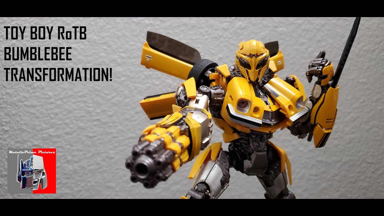 Transforming Toy Boy RoTB Bumblebee!
