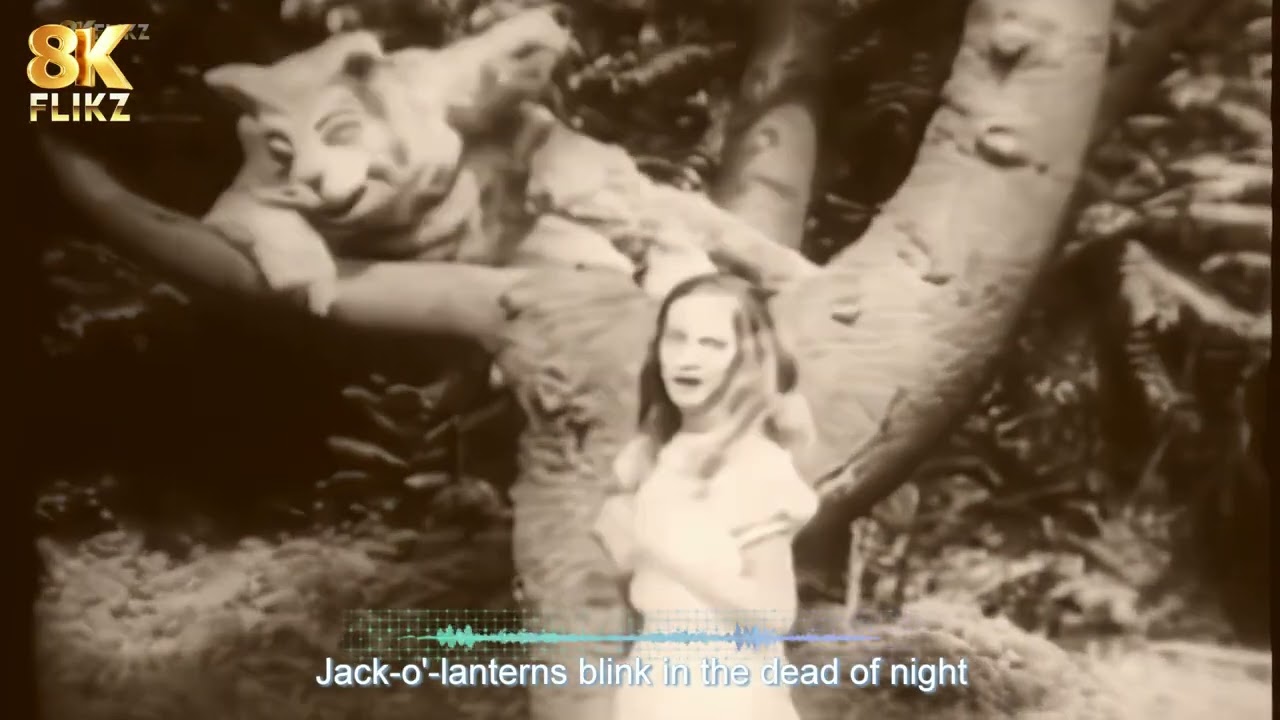 Alice in Halloweenland (Official Halloween Lyric Video  ) | K-Pop / Electronic / Pop | 8KFLIKz