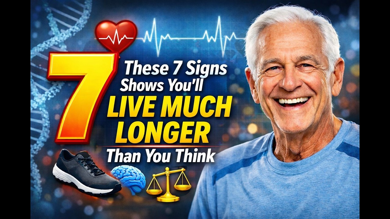 IF YOU HAVE THESE 7 SIGNS AFTER 70, YOU MAY LIVE MUCH LONGER THAN YOU THINK.