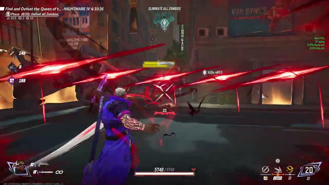 How To SOLO Nightmare 4 Marvel Rivals Zombies EASY STYLE | Nightmare 4 Full Blade Gameplay