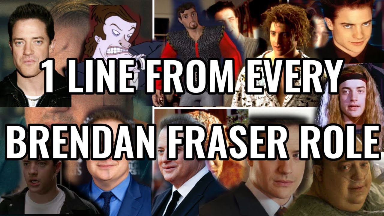 1 Line From Every Brendan Fraser Role
