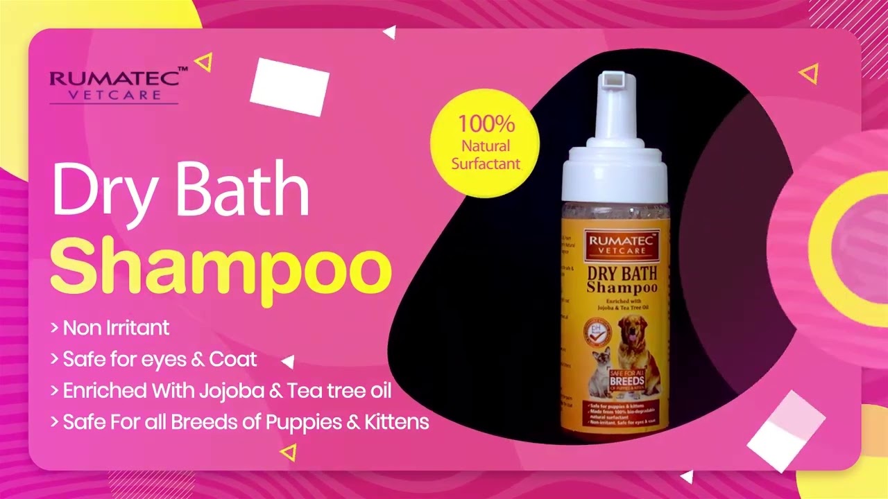 Dry Bath Shampoo from Rumatec Vetcare | Skin Care | Rumatec Vetcare | Veterinary products
