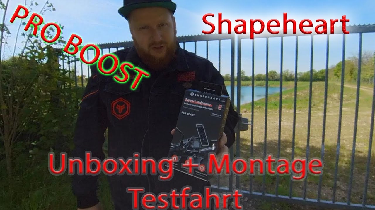 Shapeheart Boost Pro | Harley Davidson Heritage Softail | Handyhalterung | Unboxing