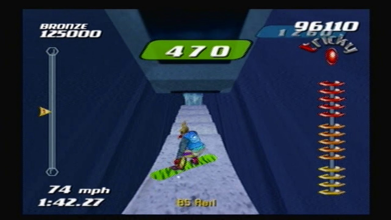 SSX Tricky - Luther World Circuit - Merqury City Meltdown Showoff