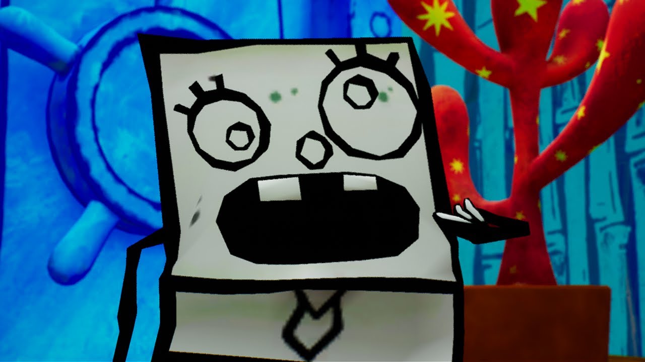 Doodlebob in SpongeBob Battle for Bikini Bottom Rehydrated
