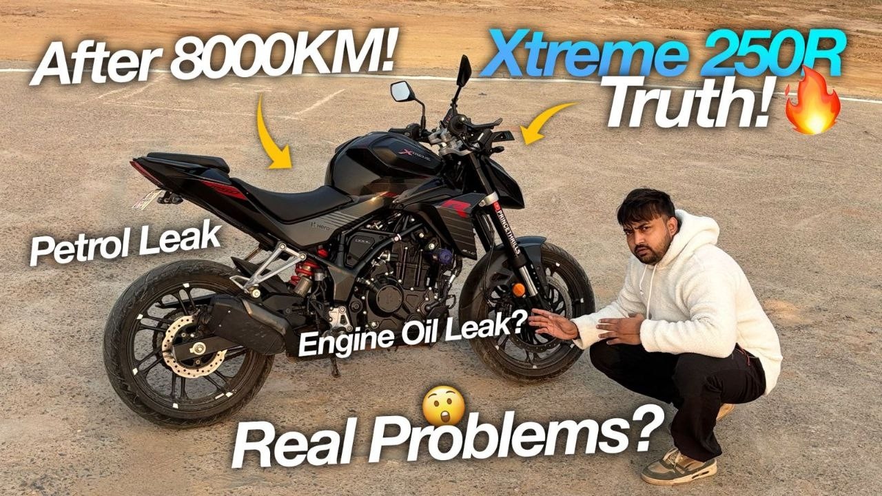 Hero Xtreme 250R Exposed! 🔧 Oil Leak, Heat Blast & Vibration Truth! 😱
