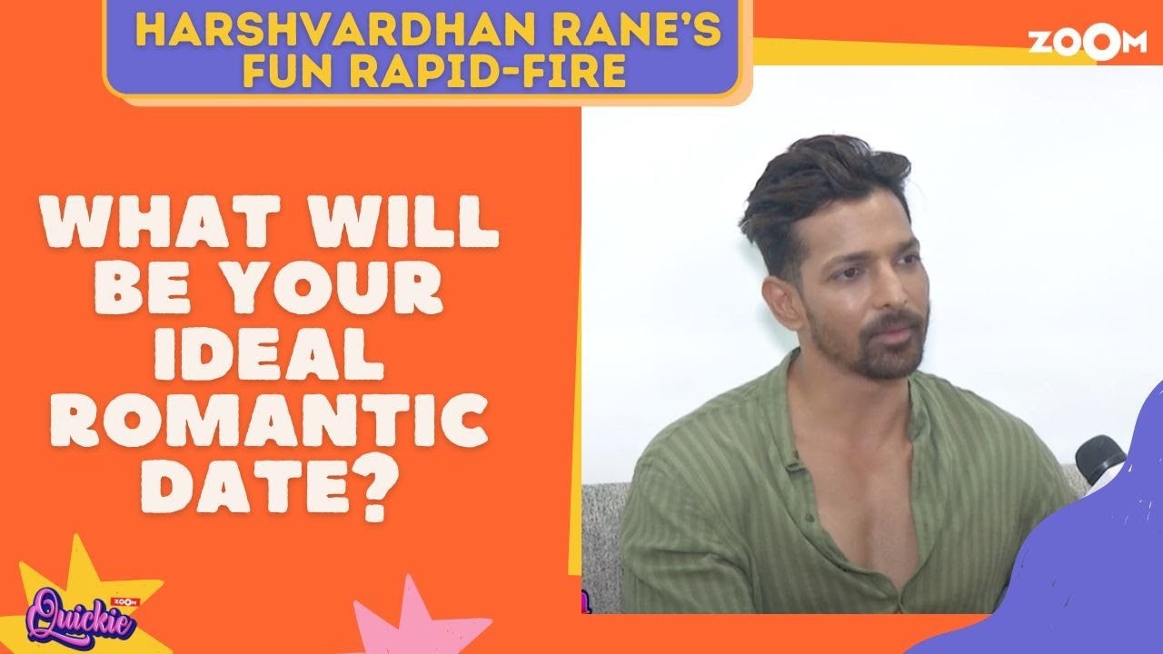 Sanam Teri Kasam fame Harshvardhan Rane PLAYS romantic rapid fire on Valentine's Day | Exclusive