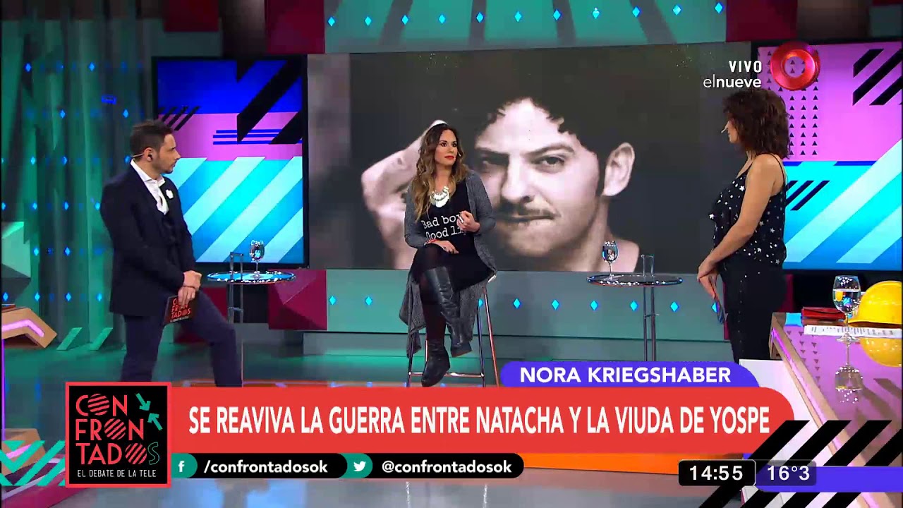 Se reaviva la guerra entre Natacha y la viuda de Yospe