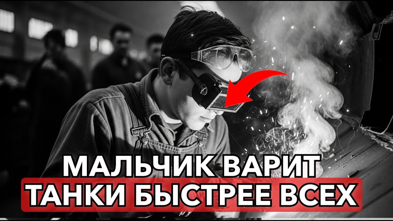 «Запрещенный» метод сварки танков 15-летнего парня В 3 РАЗА умножил производство!!!