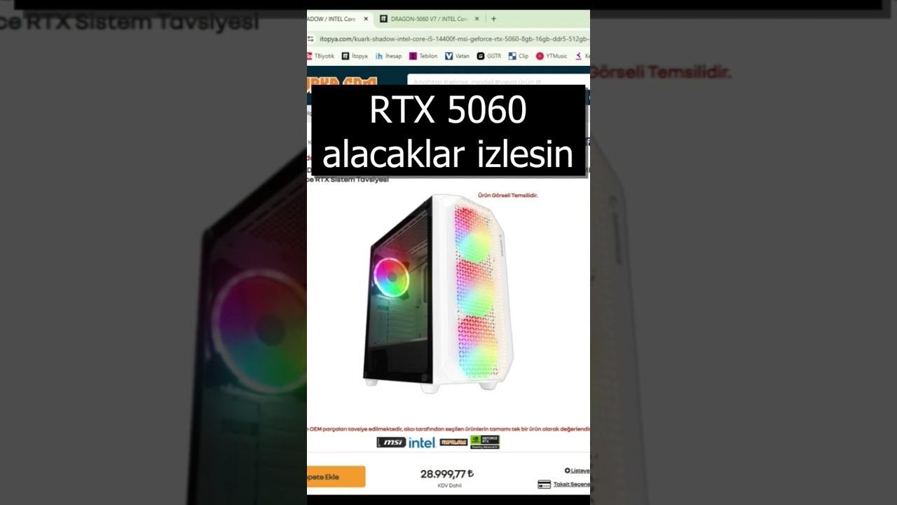 FPS Neden D&uuml;ş&uuml;yor? RTX 5060 Ger&ccedil;ekleri!