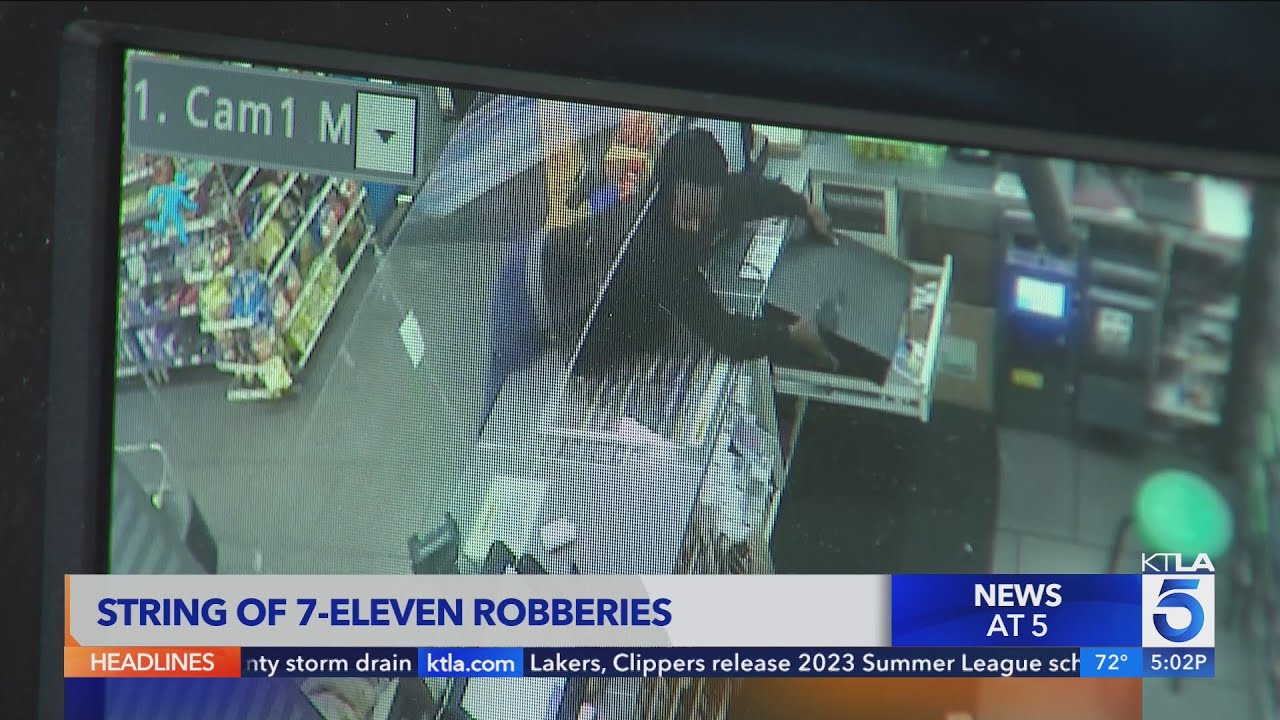 Armed suspects rob multiple 7-Eleven stores in East Hollywood