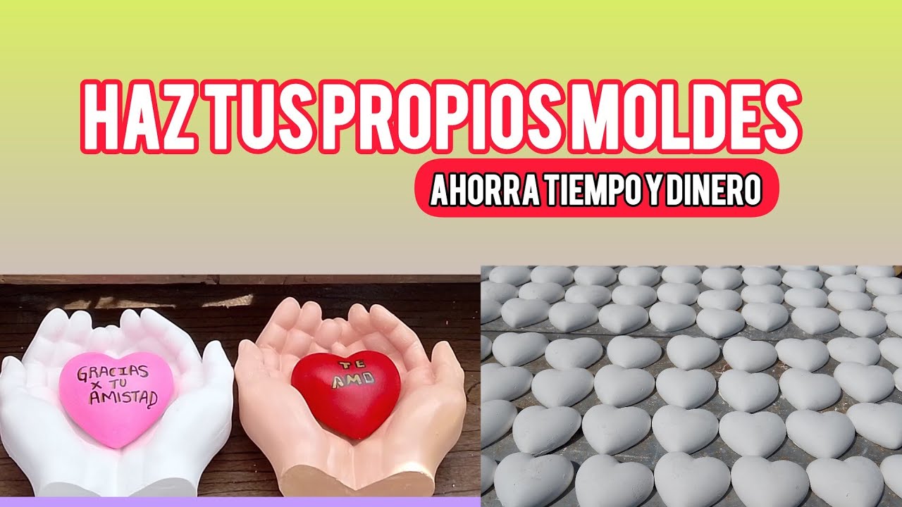 MOLDES DE SILICONA ❤️🥰PASO A PASO 😍