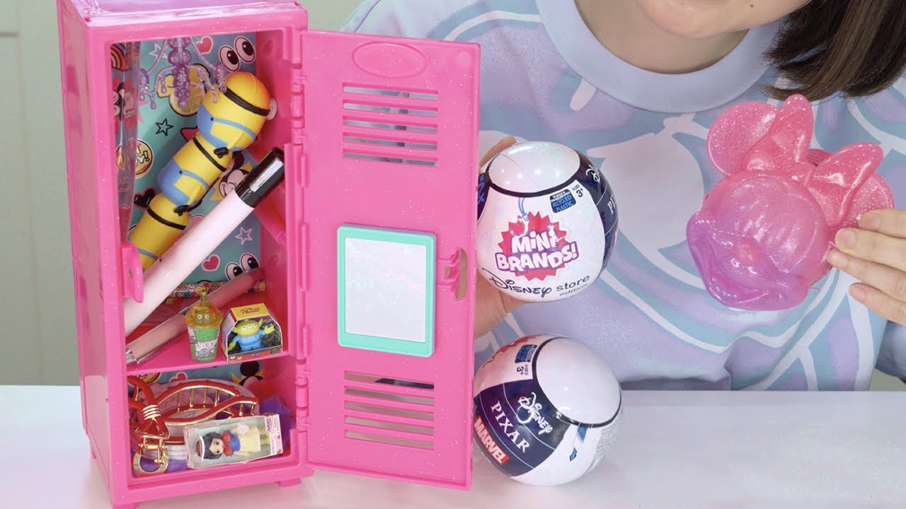 かわいすぎるディズニーのロッカーが机の収納にぴったりかも！