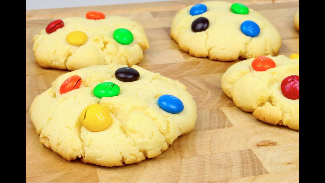 How to make M&M COOKIES