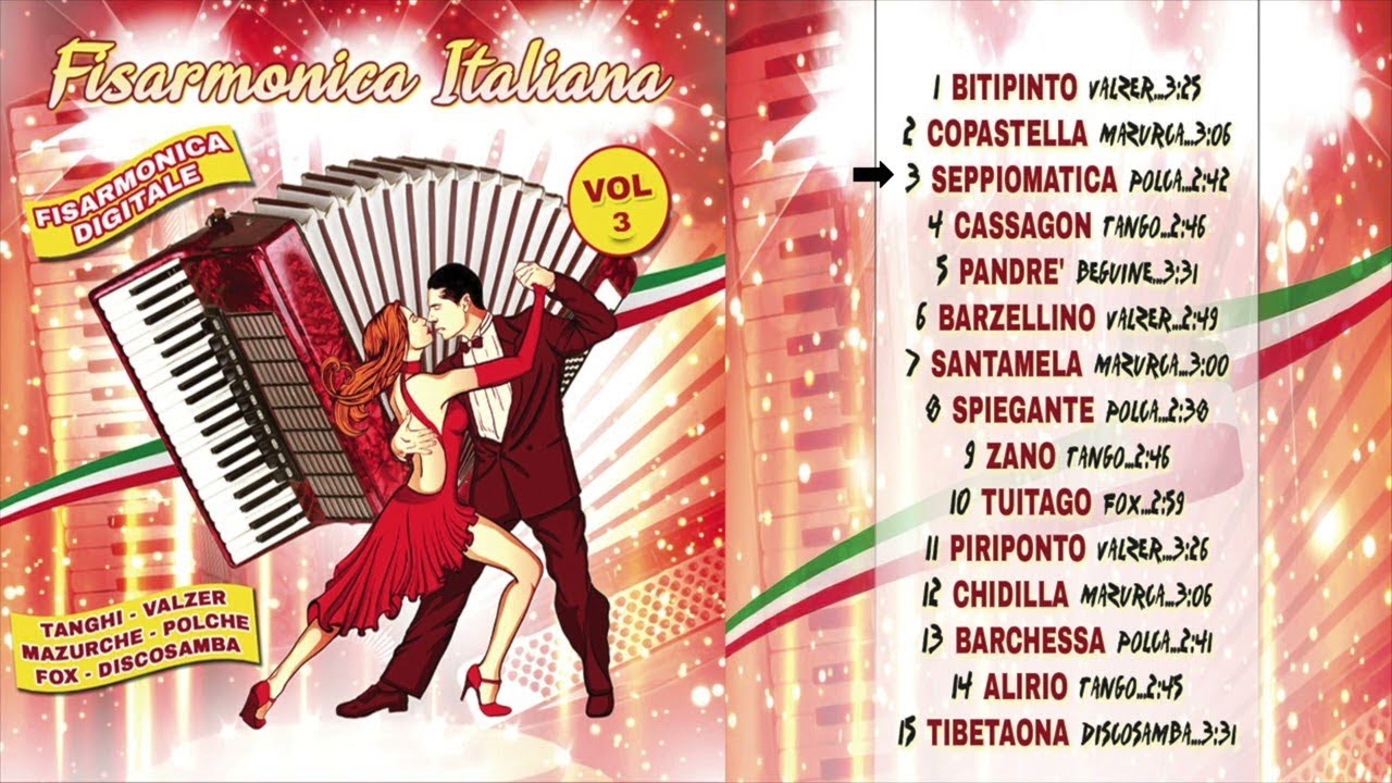 Il meglio della fisarmonica - Fisarmonica Italiana vol.3 - FULL ALBUM