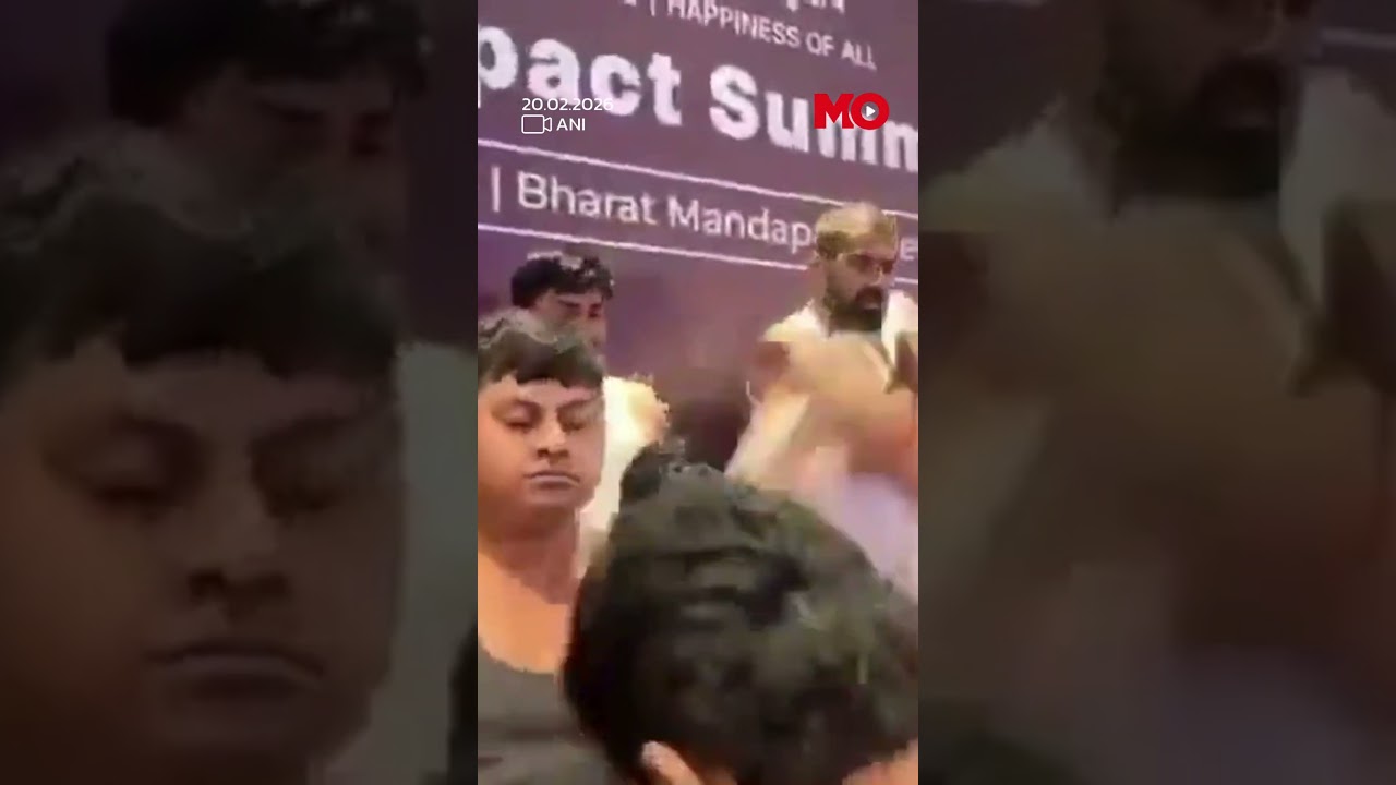 Indian Youth Congress Workers Stage Shirtless Protest At India AI Summit | Mo of Everything