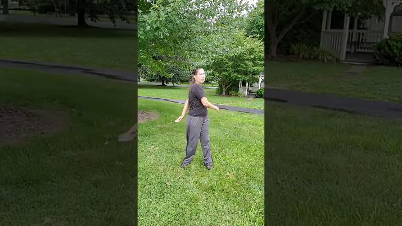 Maribella's free Qigong practice at the Park.  Release the weekly stress and tension.