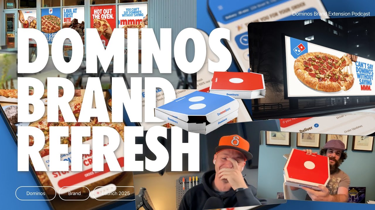 Dominos Brand Refresh 2025 - Updating a Leading Brand