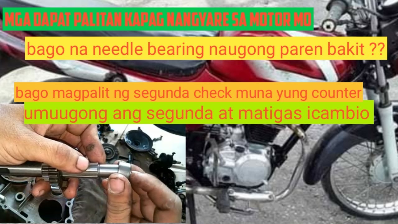 BAJAJ CT 100 UMUUGONG ANG SECOND GEAR ANO MGA DAPAT PALITAN??