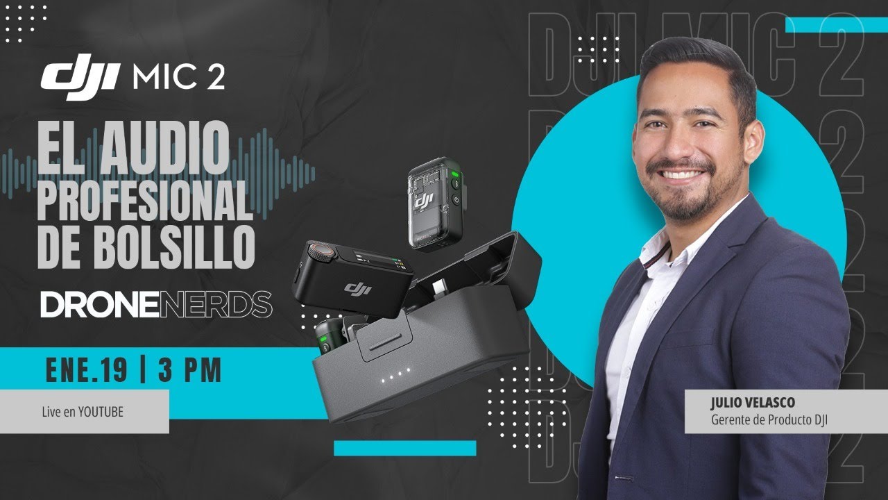 EL AUDIO PROFESIONAL DE BOLSILLO / DJI MIC2