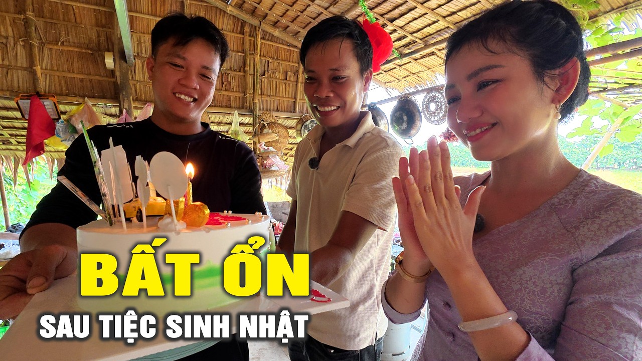🔴 Buổi Tiệc Sinh Nhật Thấm Đậm Tình Quê | Cẩm Hằng