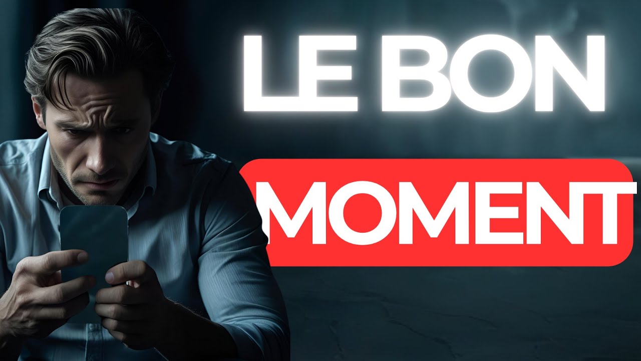 On t’a MENTI sur le bon TIMING pour CONTACTER ton ex! 