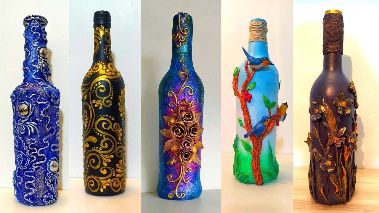 5 Bottle Craft Ideas