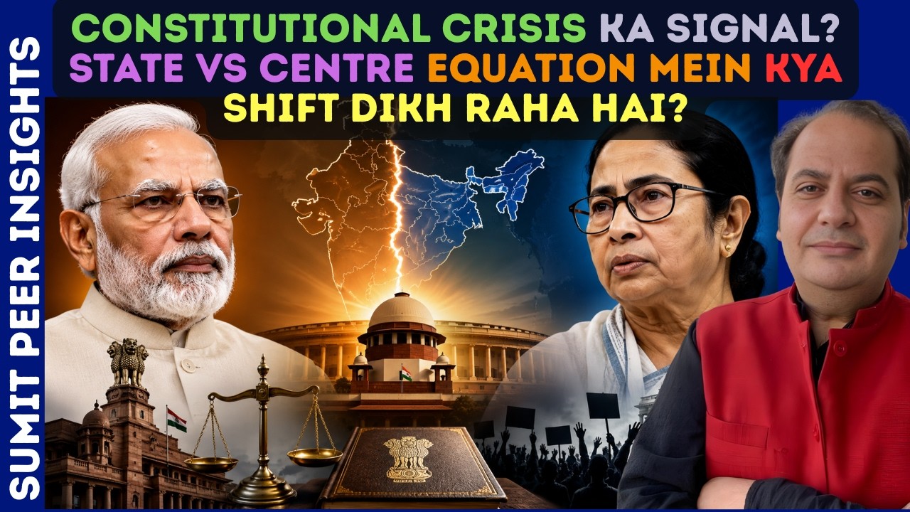 Constitutional Crisis Ka Signal? State vs Centre Equation Mein Kya Shift Dikh Raha Hai?