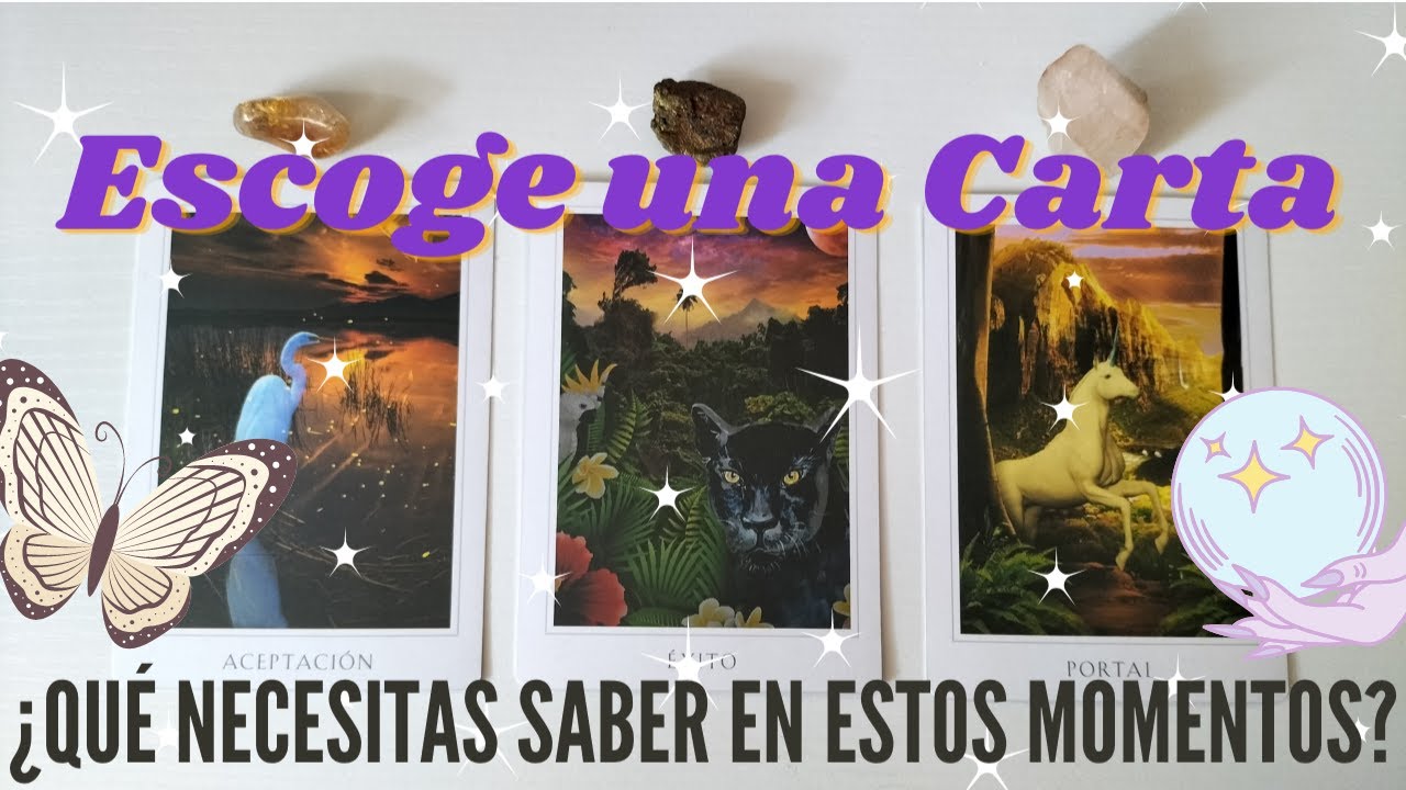 ¡Mensaje de Espíritu!💌 ¿Qué Necesitas saber en estos Momentos?💫 - Lectura de Tarot-Escoge una Carta✨