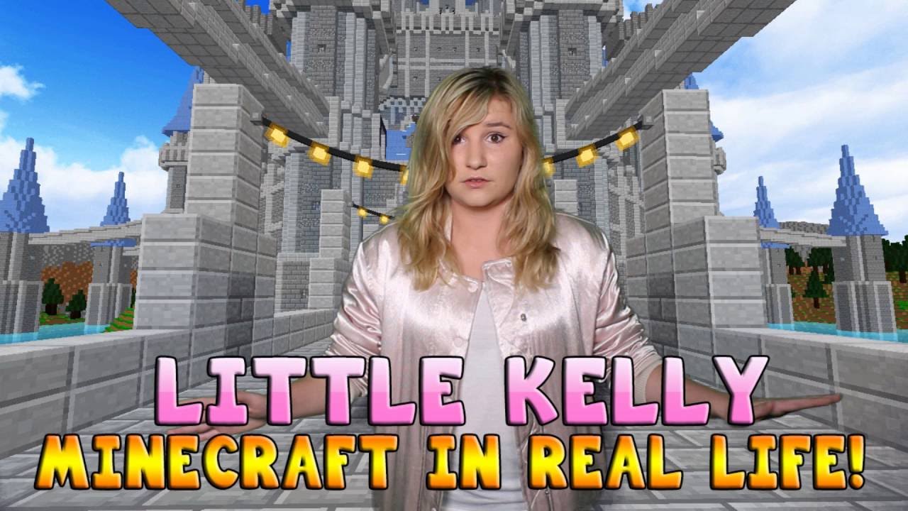 Realistic Minecraft - LITTLE KELLY IS IN MINECRAFT #1