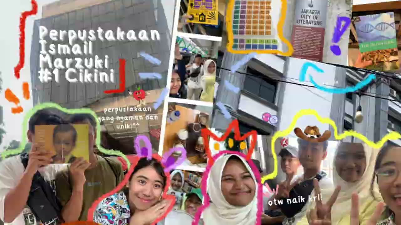 JELAJAH PUSAT ILMU & SASTRA DI TIM! | Perpustakaan Jakarta & PDS H.B. Jassin