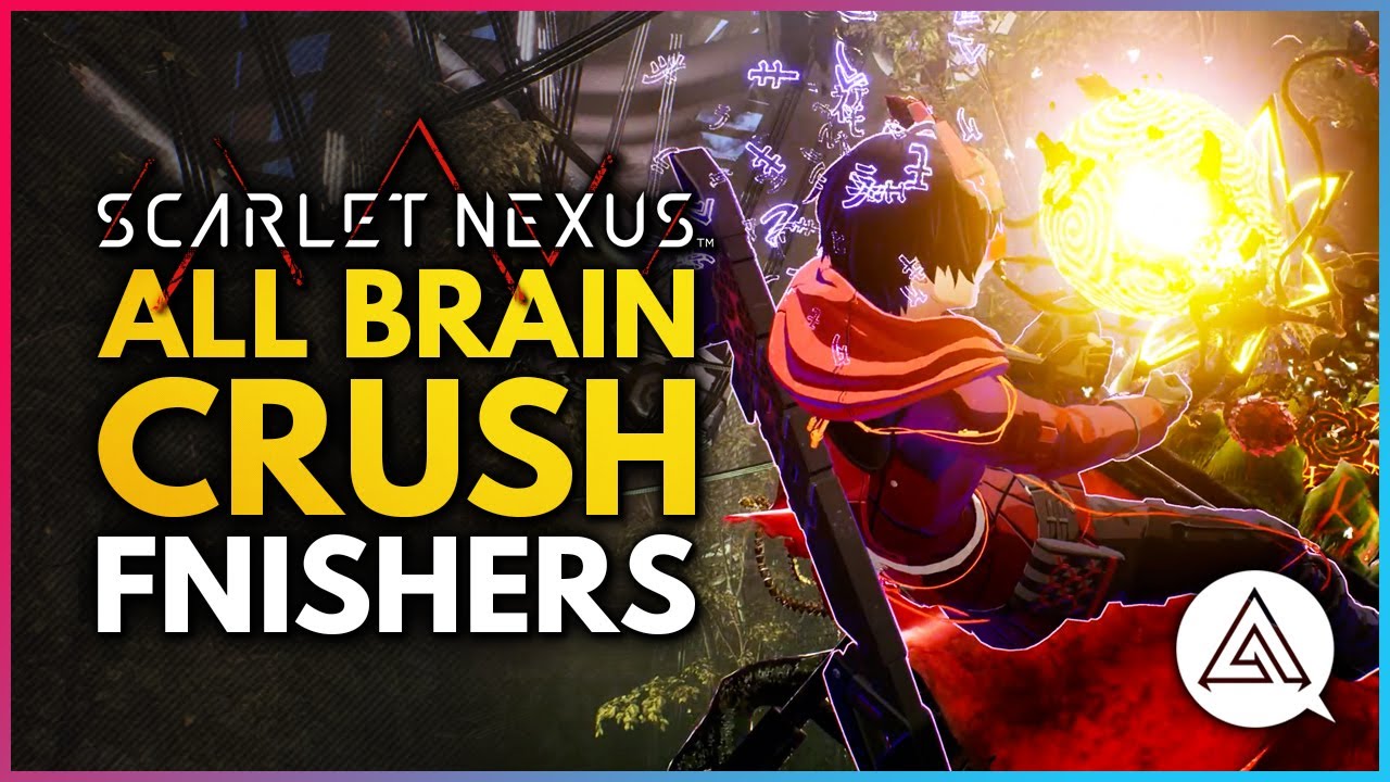 SCARLET NEXUS | All Brain Crush Finisher Moves & Object Interactions
