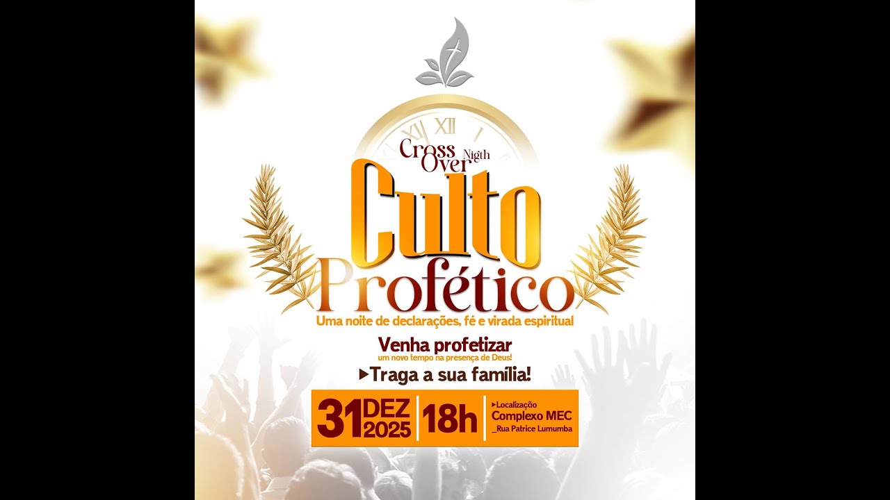 LIVE PROF&Eacute;TICA #crossover  2025 - 2026